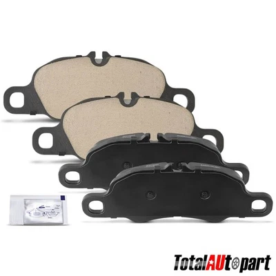 4x Pastillas de freno de cerámica para Porsche 911 2009-2016 Boxster 2013-2016 Cayman delanteras Foto 1 de 4