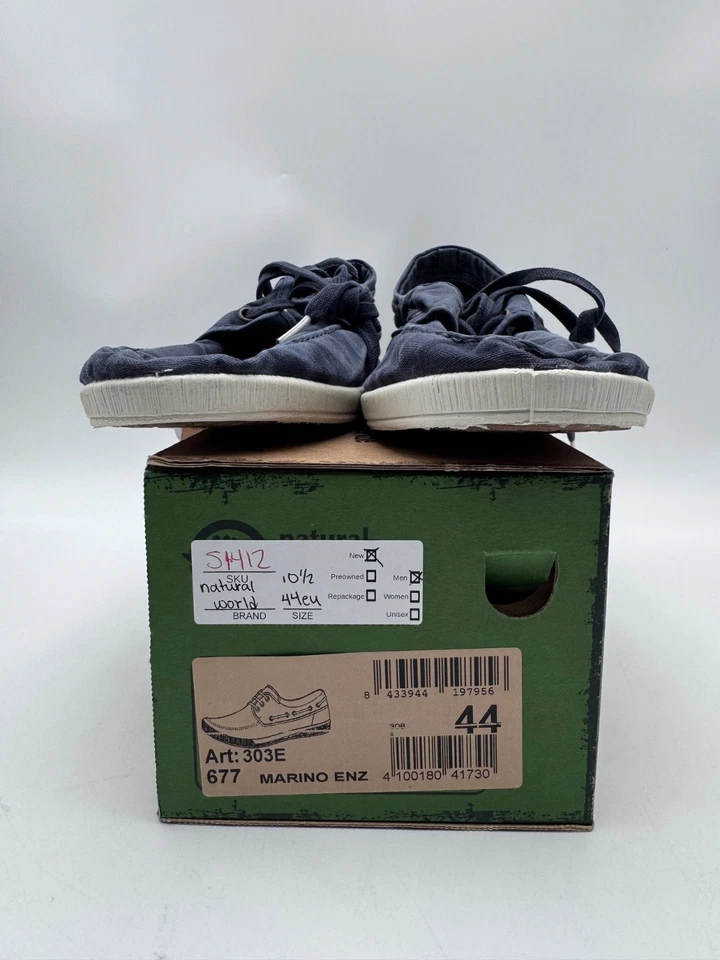 Natural World Old Elbrus Navy Washed 44 (US Uomo 11-11,5) S1412 - Immagine 1 di 4