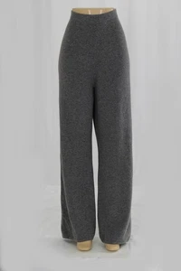 Pantalones St John Knits Mezcla Lana Pierna Ancha Gris Mezcla Talla X-Grande $695 - Imagen 1 de 3