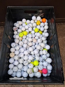 100 Practice Golf Balls Practice Grade Mixed Brands Knock Away (#218) - Picture 1 of 5