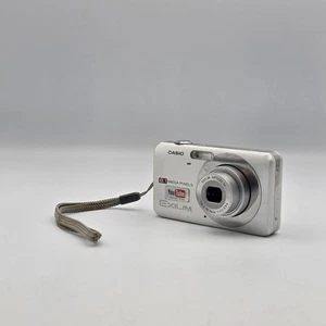 Vintage Casio Exilim EX-Z20 8,1 megapixel fotocamera digitale con caricatore, nero - testato - Foto 1 di 15