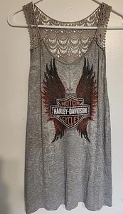 Vintage Harley Davidson Women’s Tank Top Size L - Picture 1 of 4