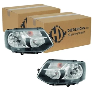 2x DIEDERICHS HALOGEN SCHEINWERFER L+R passend für VW MULTIVAN TRANSPORTER - Bild 1 von 5