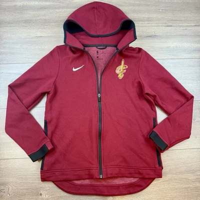 Куртка с капюшоном на молнии Cleveland Cavaliers Nike Dri-Fit Showtime мужская NBA большой размер - Изображение 1 из 4