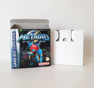 Metroid Fusion PAL UKV Nintendo Gameboy Advance GBA Empty Replacement Box & Tray - Image 1 of 4
