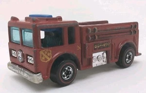Vintage 1976 Hot Wheels Redline Fire Eater Vehicle Hong Kong Good Shape - Picture 1 of 13