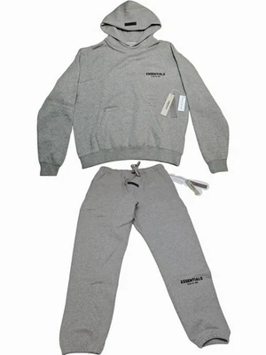 Fear Of God Essentials Dark Oatmeal HOODIES Sweatpants SET All Size(XS-XL) - Image 1 of 4