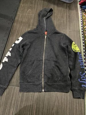 Sudadera con capucha gris Butter súper suave para niños y niñas talla XS 4-5 Foto 1 de 4