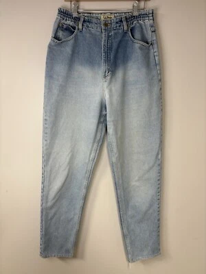 Vintage LL Bean Jeans Size 14 Long Blue Denim Double Comfort Waist 32 X 32 - Image 1 of 4
