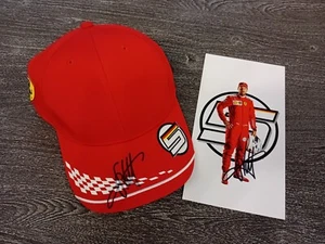 Sebastian Vettel Original Pro Athlete Cap Ferrari F1 (2020) / HANDSIGNIERT / RAR - Bild 1 von 10