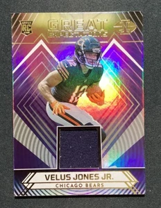 2022 Panini Illusions Great Expectations Velus Jones Jr #GE-VJ Rookie RC Bears - Picture 1 of 2