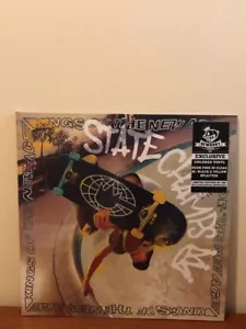 State Champs Kings of the New Age Neon Pink Clear Black Yellow Splatter Vinyl LP - Picture 1 of 4