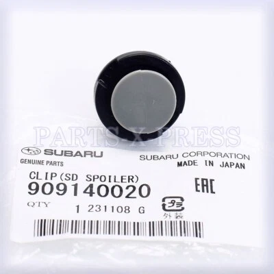 GENUINO OEM SUBARU OUTBACK IMPREZA PANEL BASCULANTE EXTERIOR CLIP DE MOLDURA 909140020 Foto 1 de 4