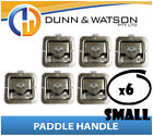 Small Paddle Handle (Lock, Latch) X6 Camper Trailer, Caravan, Toolbox, Motorhome