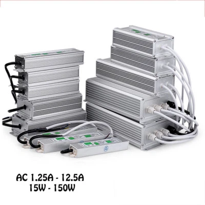 IP67 LED Driver 15W - 150W Waterproof Power Supply Transformer for LED Strip - Image 1 of 2