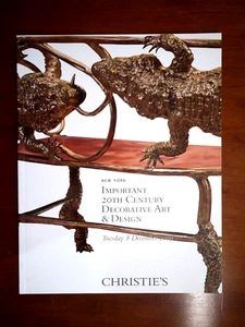 CHRISTIE’S New York, Important 20th Century Decorative Arts and Design, 2009 - Picture 1 of 1