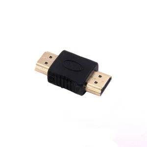 180 Degree HDMI Male to Male Converter Adapter Connector Couple Joiner - Picture 1 of 3