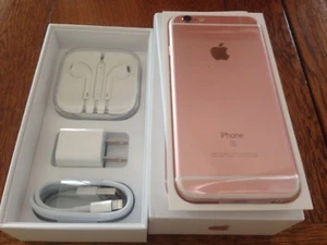 NEW Rose Gold Space Gray iPhone 6S 128GB Factory UNLOCKED TMobile Straight Talk - Picture 1 of 13