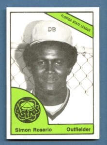 1978 TCMA Daytona Beach ASTROS #56 SIMON ROSARIO Dominican Republic