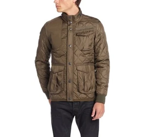 G-Star Raw Men's Amundsen Quilted Overshirt Jacket in Magma, Size L $240 BNWT - Picture 1 of 3