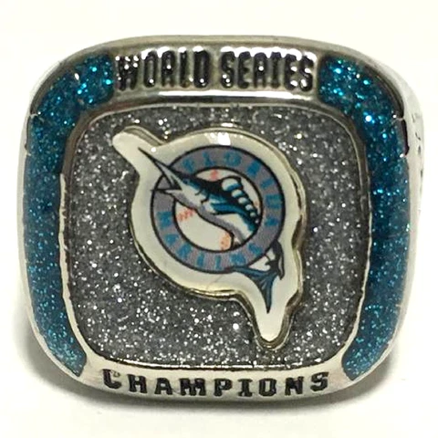 Coors Light MLB Florida Marlins World Series Champions Ring Cover