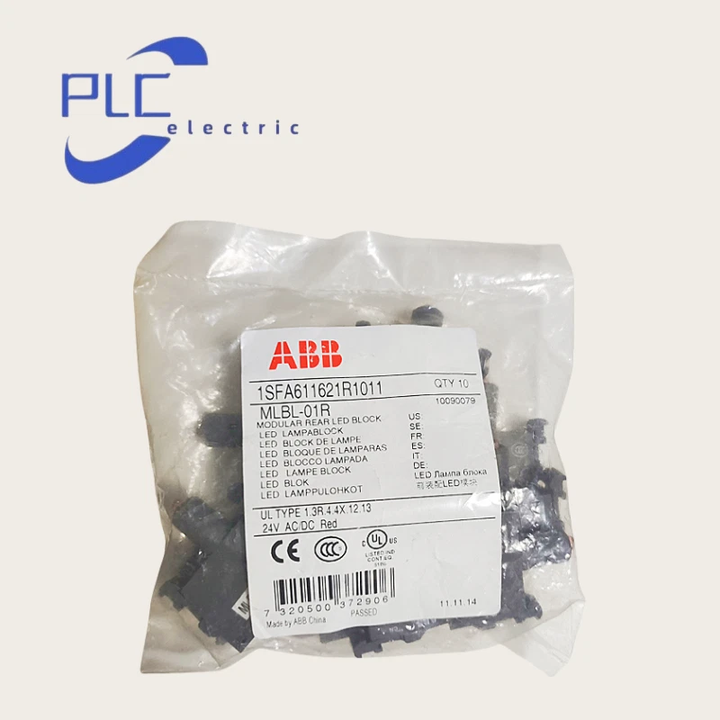 1PCS ABB MLBL-01R Modular LED Button Lamp Holder 24V AC / DC Free Shipping - Image 1 of 3