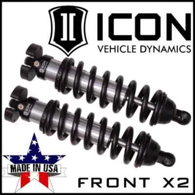 Amortiguadores helicoidales delanteros ICON 0-3" 2,5 VS IR aptos para Toyota Tacoma 4Runner 1996-2004 Foto 1 de 2