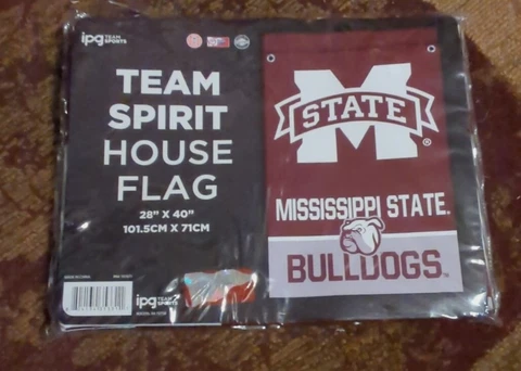 Mississippi State Bulldogs House Flag 28"x40" Cover