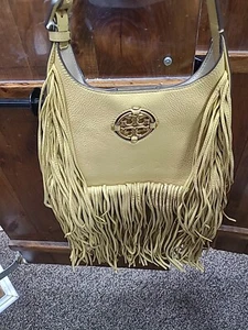 Tory Burch handbag With Beautiful Fringe - Picture 1 of 13