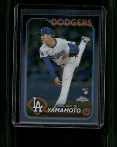 2024 Topps Chrome #18 Yoshinobu Yamamoto - Bild 1 von 2