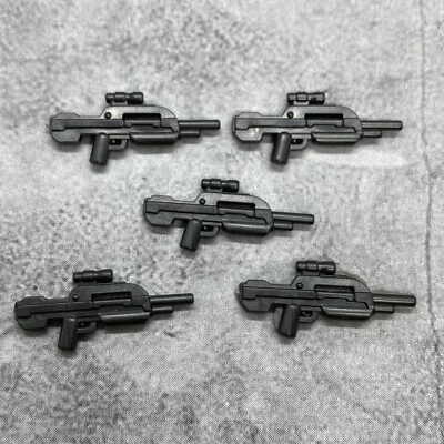Paquete de 5 bloques de armas Master Chief Rifle Blaster para minifiguras A15930 Foto 1 de 3