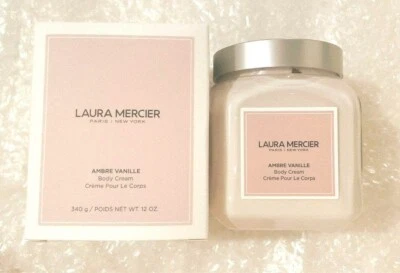 LAURA MERCIER Whipped Body Cream Amber Vanilla 300g Japan Cosme New Skin - Image 1 of 4