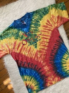 VINTAGE NEW ORLEANS FRENCH QUARTER TYE DYE TSHIRT GRÖSSE L - Bild 1 von 5
