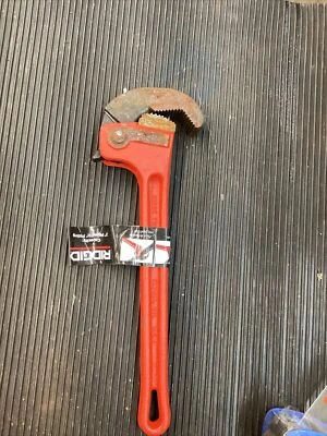 RIDGID PIPE WRENCH 14" RAPIDGRIP HEAVY DUTY 2" MAX PIPE PROFESSIONAL QUALITY NEW - Image 1 of 4
