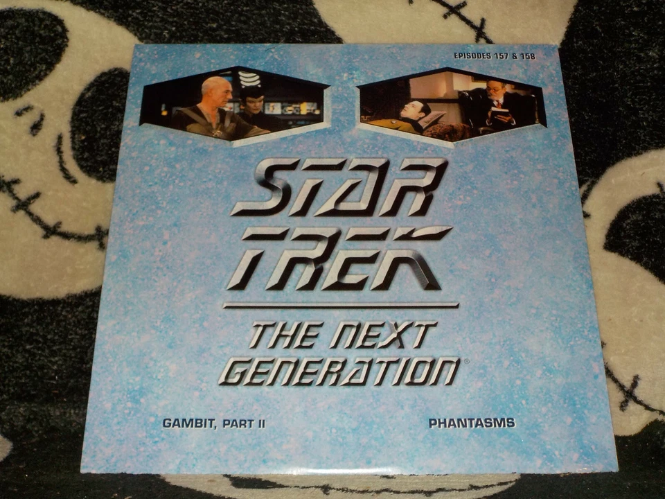 Star Trek TNG Gambit Part II +Phantasms NEW SEALED Laserdisc LD Free Ship $50 — 第 1/1 张图片