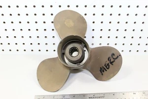 Michigan Wheel PR-332 Brass Outboard Motor 10" Dia. Boat Propeller Mercury - Picture 1 of 4