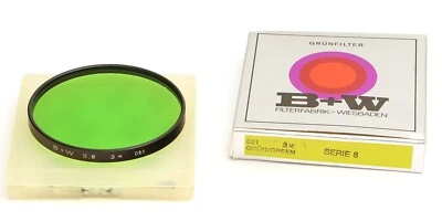 Original B + W insert filter s.8 3x 061 green filter green filter for series 8 / VIII - Image 1 of 2