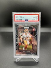 2022 Prizm #353 Brock Purdy Rookie Card PSA 10 GEM MINT