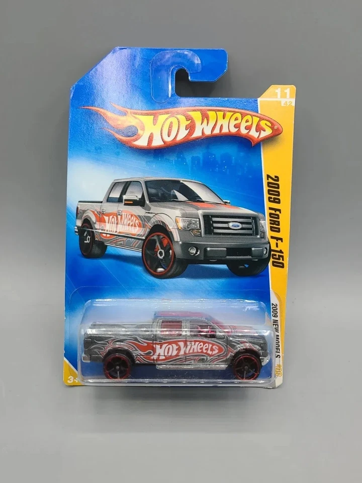 HOT WHEELS 2009 NEW MODELS #11 09 FORD F-150 N4014 Mattel 2008 grey silver gray - Image 1 of 3