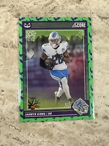 Jahmyr Gibbs 2024 Score-A-Treat Green Bats #91 Detroit Lions - Picture 1 of 2
