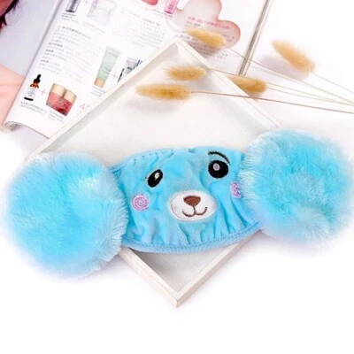 Gift Children Mask 2 in 1 Ear Muffs Cartoon Bear Plush Mask - Image 1 of 4