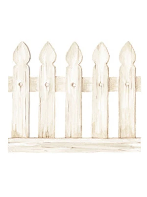 Calcomanías de pared calcomanías adhesivas de 10 pies + borde de madera blanca 25 Wallies Foto 1 de 3