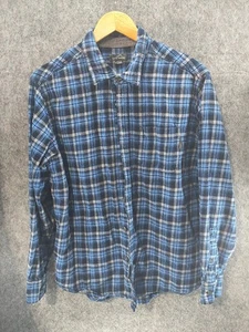 Eddie Bauer blau kariertes Hemd mit Knopfleiste Herren Größe XL - Bild 1 von 6