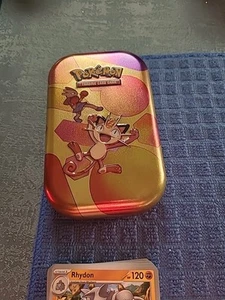Pokemon Tin And 15 Cards - Picture 1 of 21