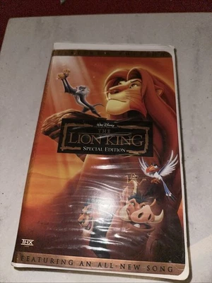 The Lion King 2003 VHS Special Platinum Edition Walt Disney Foto 1 de 4