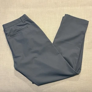 Bonobos Men's Golf Performance Polyester Gray Pants Size 32x30 Athletic Slim Fit - Picture 1 of 10