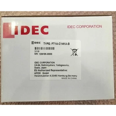 1pcs New IDEC PLC+HMI all-in-one FT1A-C14KA-B Fast Delivery #YP1 - Image 1 of 3
