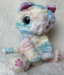 Elch Spielzeug Scruff-a-LUVS Pastell Regenbogen gestreift Kätzchen Plüsch Katze - Bild 1 von 8
