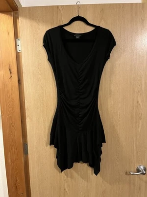 Vestido asimétrico gótico vintage Y2K Fairy Grunge con detalles fruncidos Foto 1 de 4