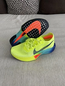NIKE ZOOMX VAPORFLY NEXT% 3 VOLT MEN SIZE 6/WOMEN 7.5 BRAND NEW (DV4129-700) - Picture 1 of 6